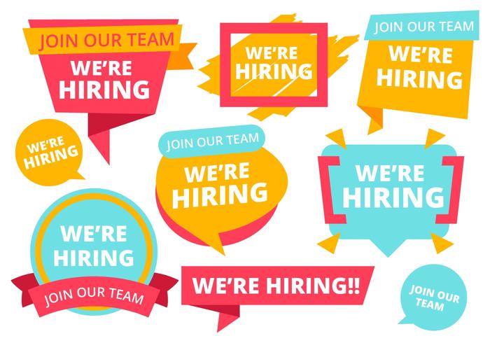 700x490 Free We're Hiring Banner Vector