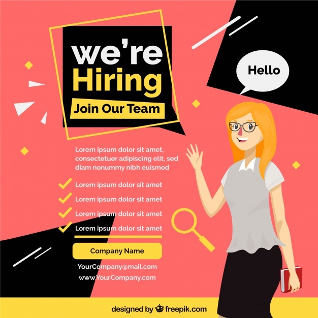 626x626 Hiring Vectors, Photos And Free Download