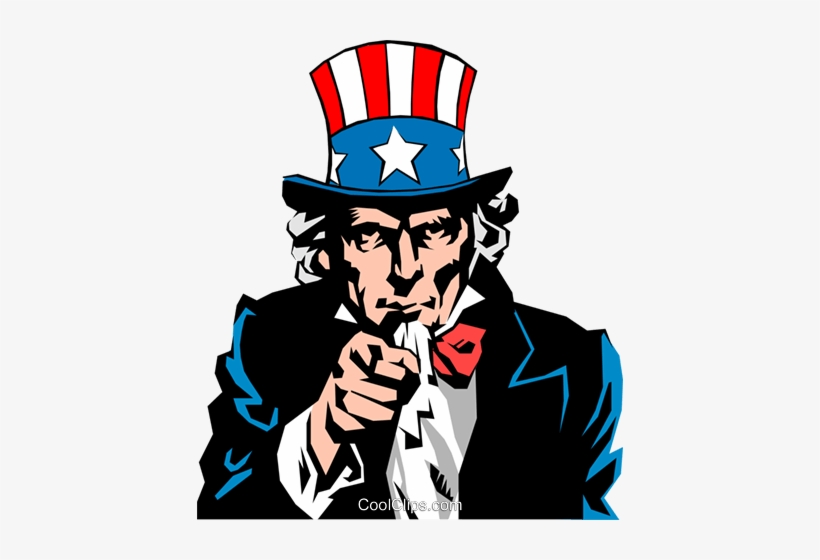 820x560 Uncle Sam Royalty Free Vector Clip Art Illustration