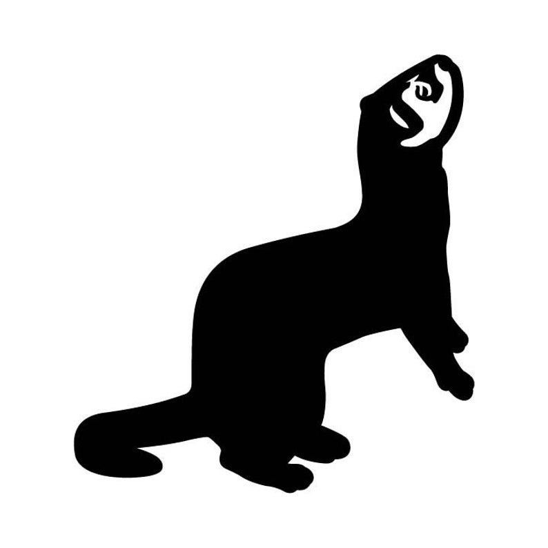 794x794 Ferret Pet Weasel Vector Dxf Vinyl Etsy