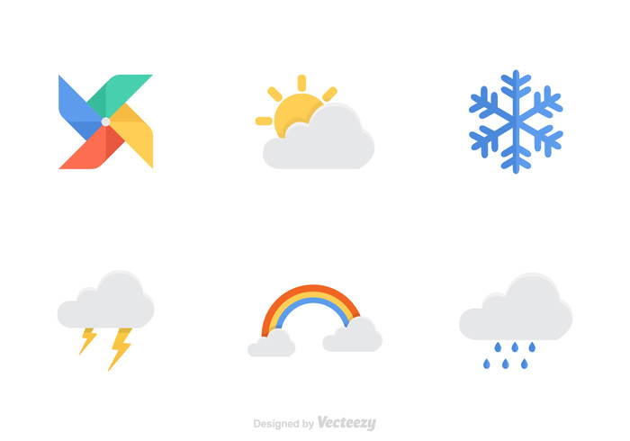 700x490 Free Weather Vector Icons