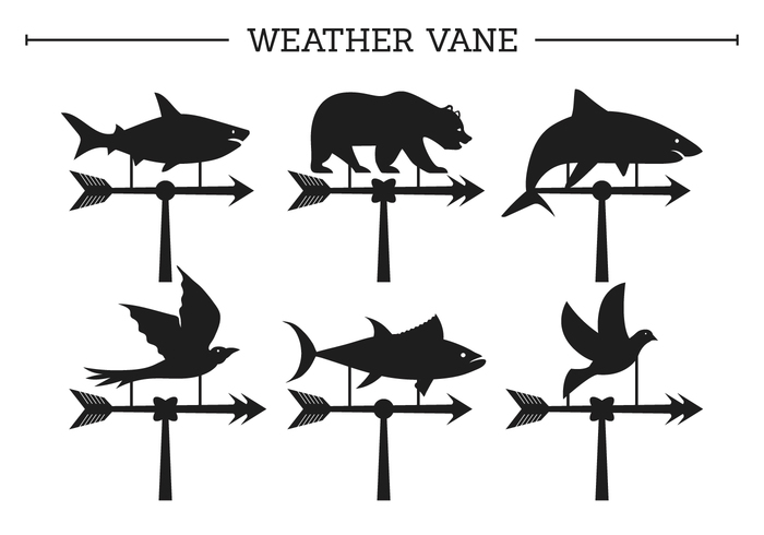 700x490 Weather Vane Vectors
