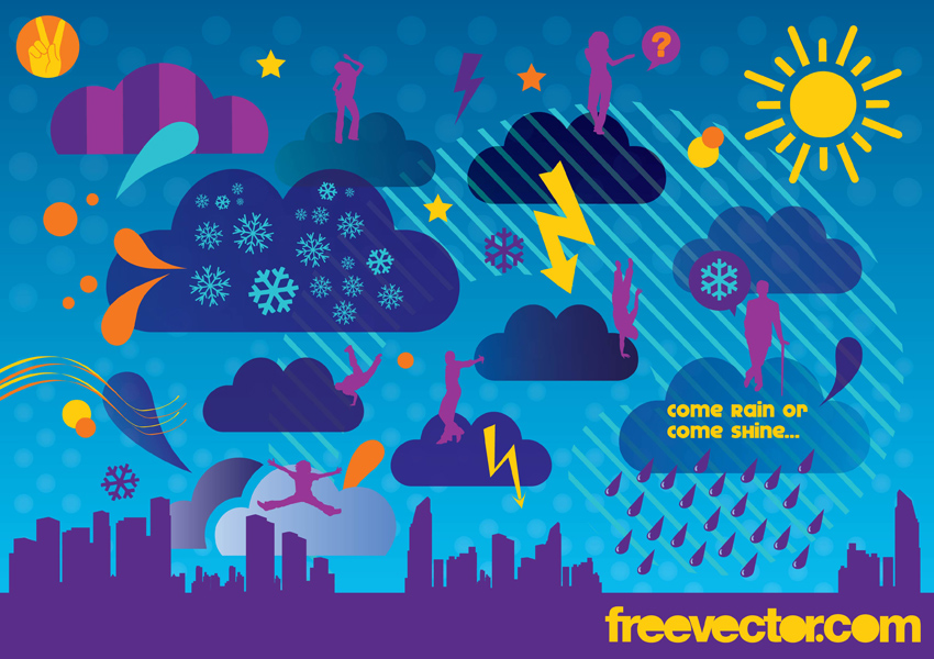 Weather Vector Vector Art Graphics 850x600 Weather Vector Vector Art Graphics