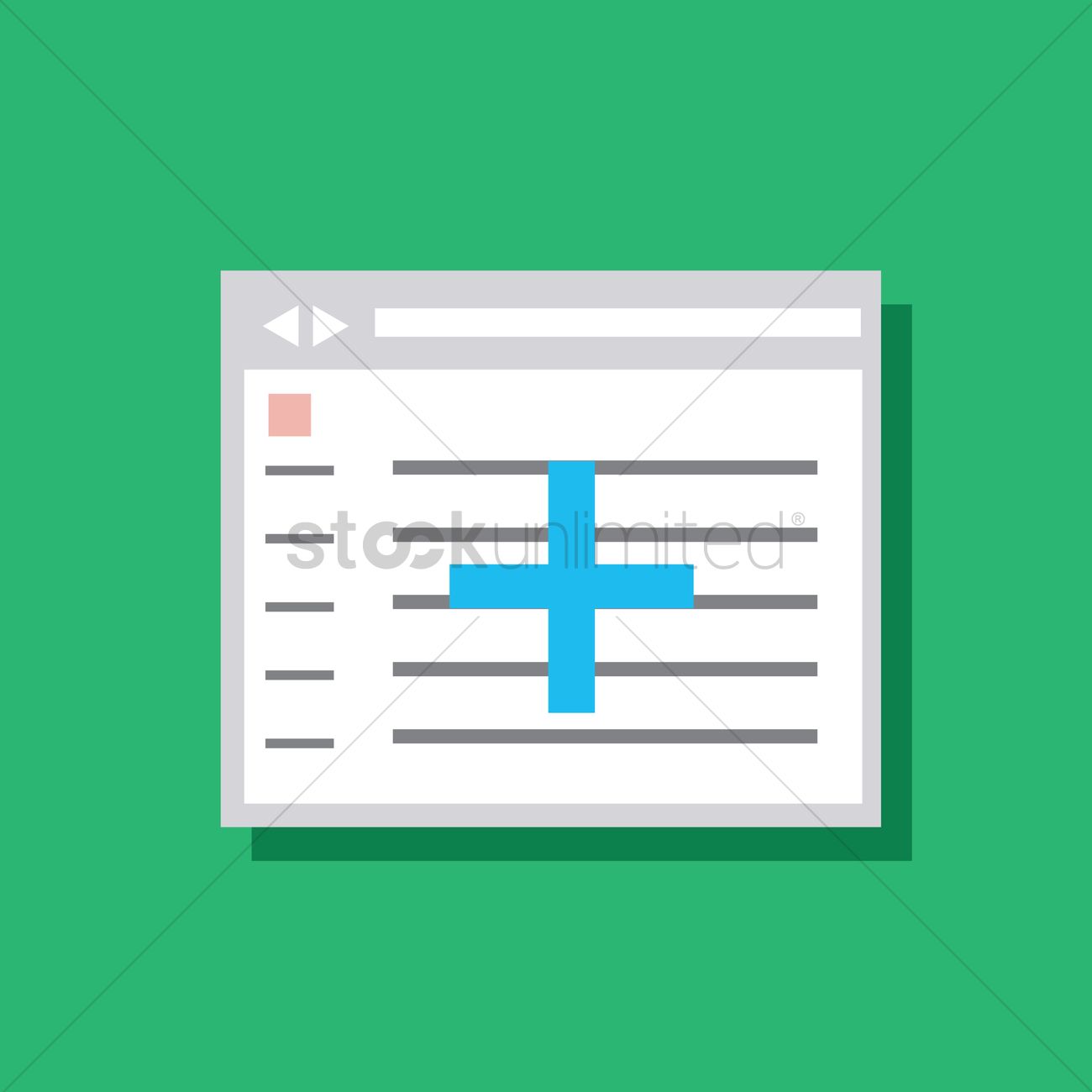 1300x1300 An Internet Browser Vector Image