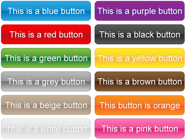 Web Button Vector