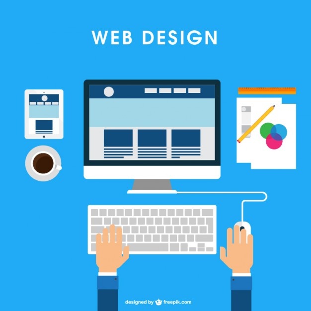 Web Design Desk Vector Free Download 626x626 Web Design Desk Vector Free Download