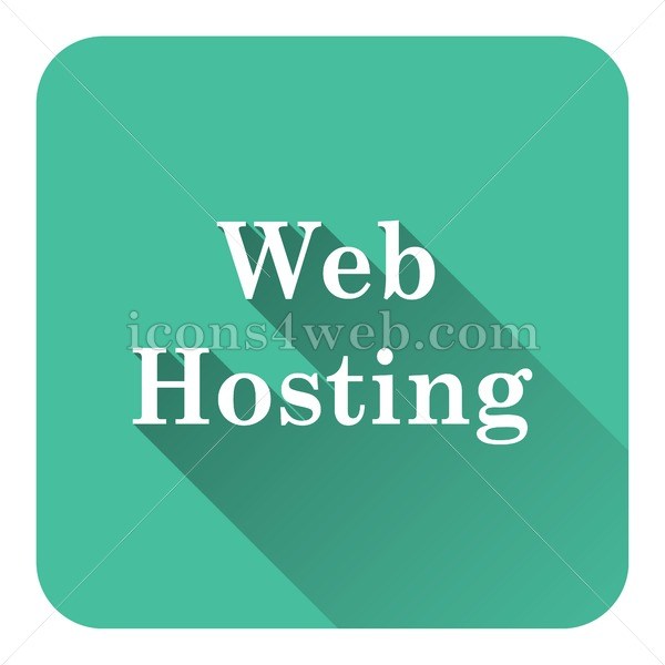 600x600 Web Hosting Vector Icon