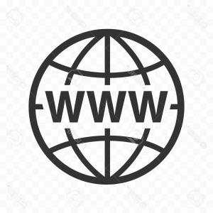 300x300 Black World Wide Web Vector Icon Gm Geekchicpro