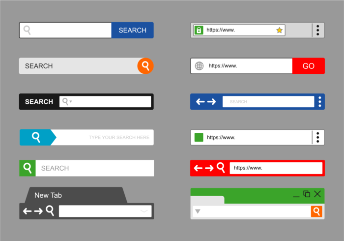 700x490 Search Engine Mockup Vector
