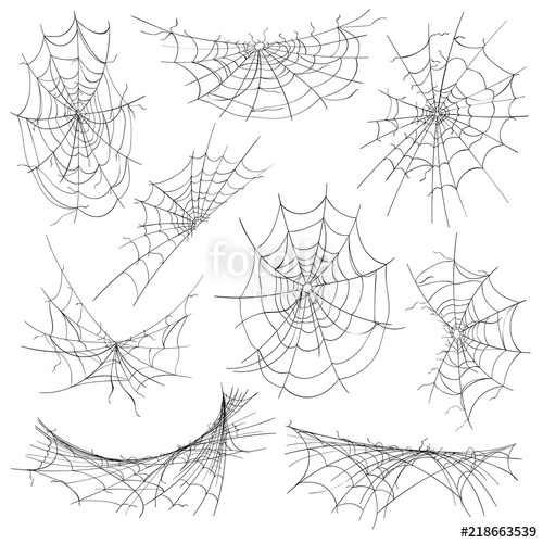 500x500 Halloween Clipart Spider Web Corner