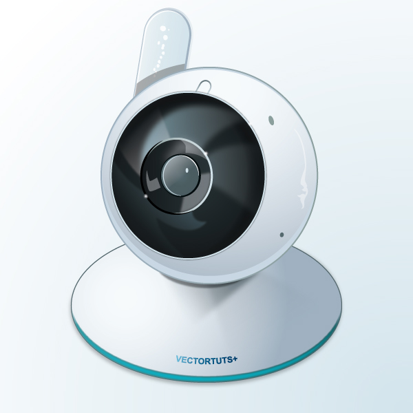 How To Make A Vector Webcam Illustration 600x600 How To Make A Vector Webcam Illustration