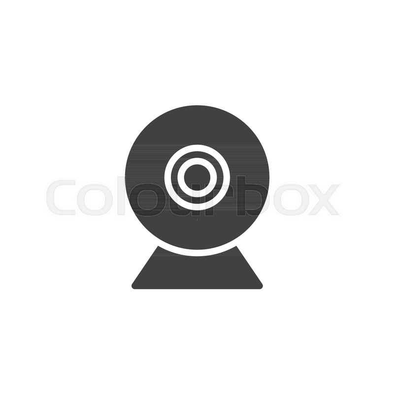 Webcam Icon Vector, Filled Flat Sign, Stock Vector Colourbox 800x800 Webcam Icon Vector, Filled Flat Sign, Stock Vector Colourbox