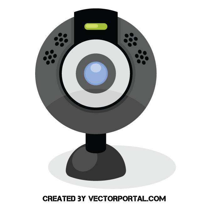Webcam Vector Image 660x660 Webcam Vector Image