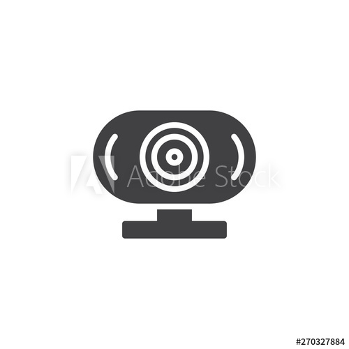 Digital Webcam Vector Icon Filled Flat Sign For Mobile Concept 500x500 Digital Webcam Vector Icon Filled Flat Sign For Mobile Concept