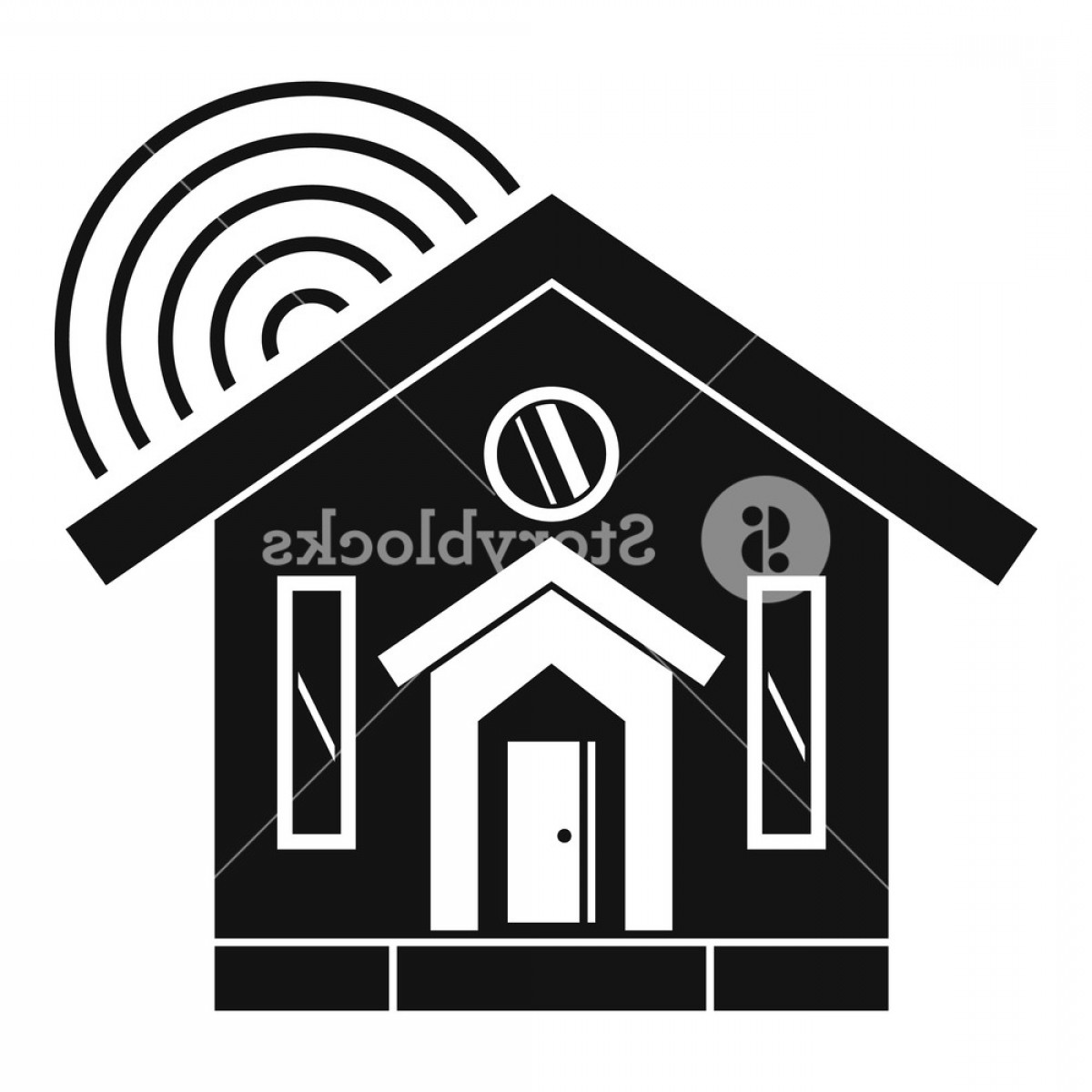1200x1200 House Icon Simple Illustration Of House Vector Icon For Web Holr