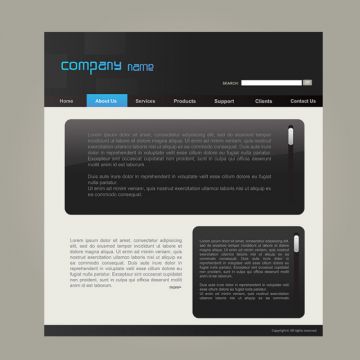 360x360 Website Template Png, Vector, And Clipart With Transparent