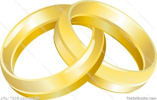 600x381 Wedding Bands Or Rings Stock Photo Stock Image Clipart Vector
