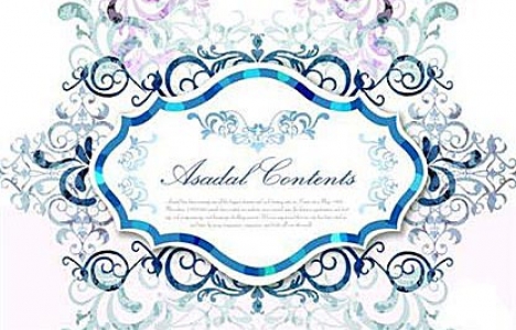 Romantic Decorative Banner Vectors 468x300 Romantic Decorative Banner Vectors