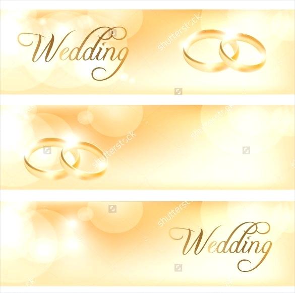 Wedding Banner Template Free Vector Format Background Horizontal 585x581 Wedding Banner Template Free Vector Format Background Horizontal