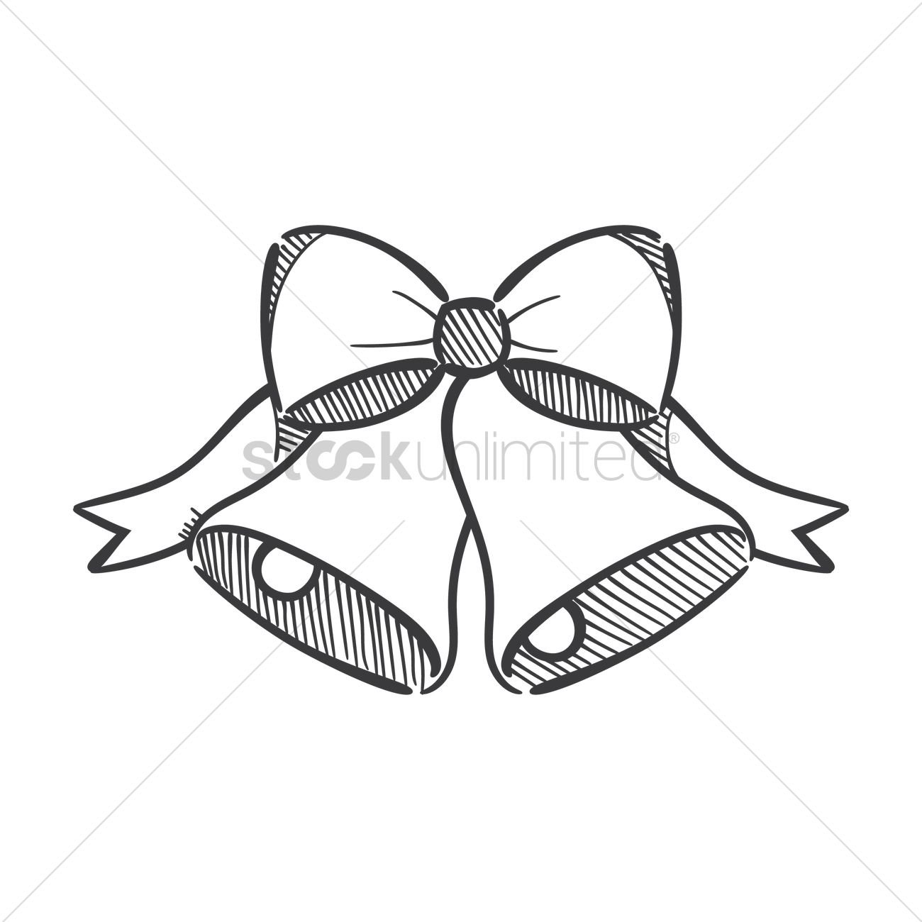 Wedding Bells Vector Image 1300x1300 Wedding Bells Vector Image
