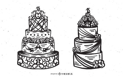 Cake Vector Graphics To Download 416x260 Cake Vector Graphics To Download