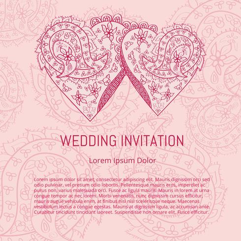 Indian Wedding Card Vector 490x490 Indian Wedding Card Vector