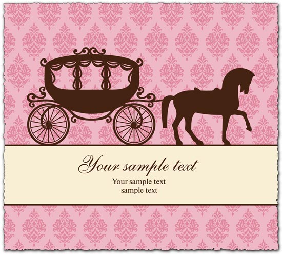 Vector Wedding Card 550x497 Vector Wedding Card