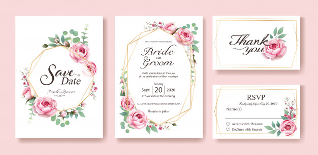 Wedding Invitation Card Vector Queen Of Sweden Rose Vector 626x306 Wedding Invitation Card Vector Queen Of Sweden Rose Vector
