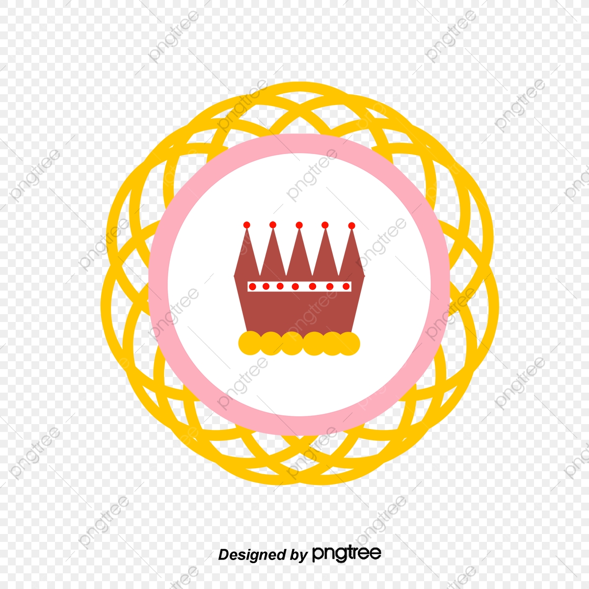 1200x1200 Vector Pattern And Crown, Crown Clipart, Wedding Clipart, Logo