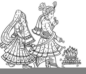 Indian Hindu Wedding Clipart Free Images 300x256 Indian Hindu Wedding Clipart Free Images