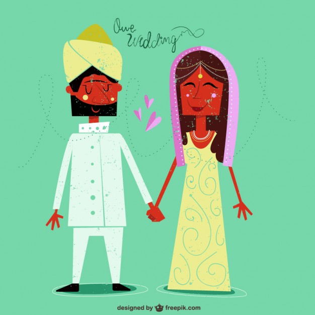Our Indian Wedding Vector Free Download 626x626 Our Indian Wedding Vector Free Download