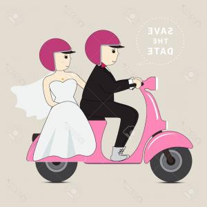 300x300 Photostock Vector Wedding Couple Vector Illustration Groom
