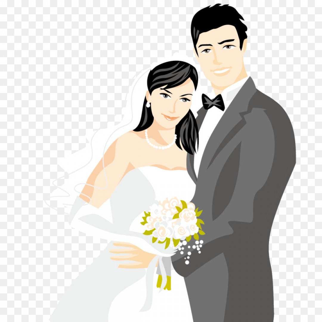 Download Wedding Couple Vector at Vectorified.com | Collection of Wedding Couple Vector free for personal use