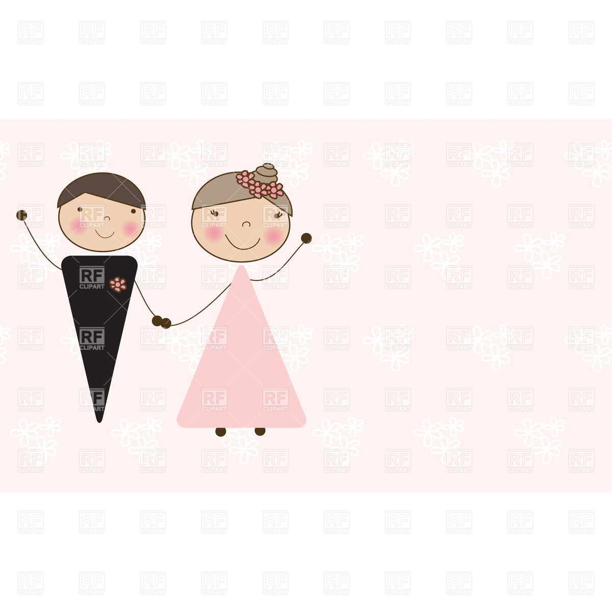 1200x1200 Cartoon Wedding Couple Vector Image Of People Mcherevan