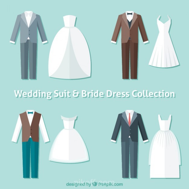 Wedding Dress Vector Free at Vectorified.com | Collection of Wedding ...
