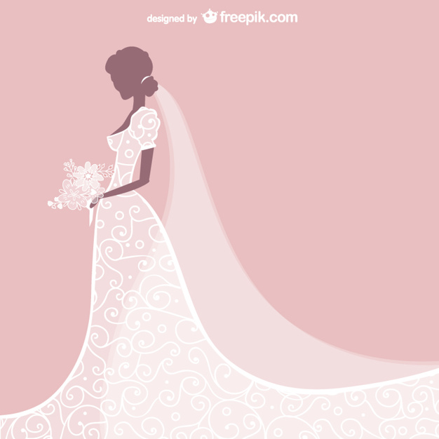 Bride Dress Vector Free Download 626x626 Bride Dress Vector Free Download