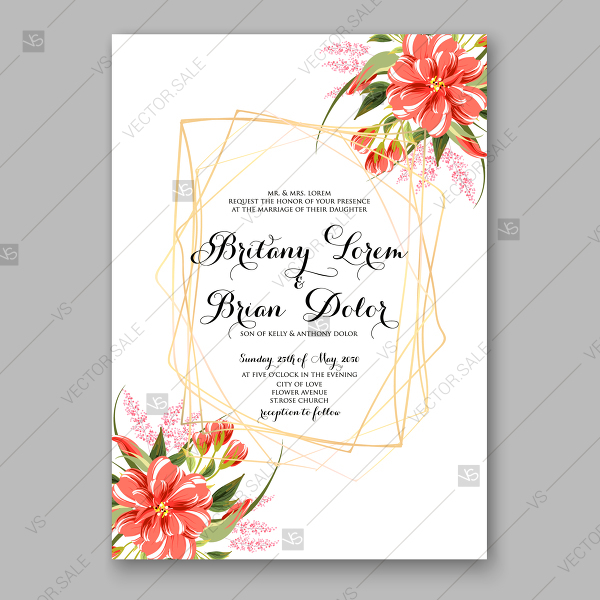 Pink Chysamthemum Floral Vector Background Wedding Invitation Card 600x600 Pink Chysamthemum Floral Vector Background Wedding Invitation Card