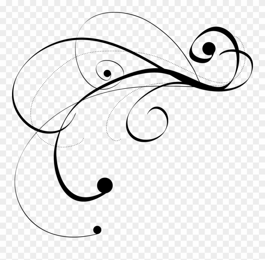 880x864 Wedding Flourish Cliparts