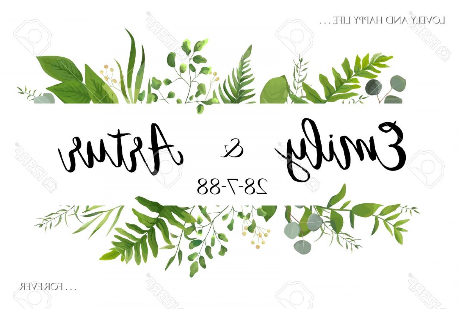 1560x1039 Greenery Floral Vector Lamaison