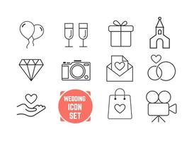 274x200 Wedding Icons Free Vector Art