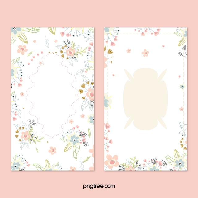 640x640 Vector Art Flowers Fresh Floral Wedding Invitation Background