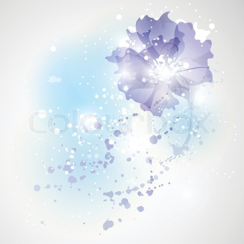 800x800 Floral Card For Design Card For Stock Vector Colourbox