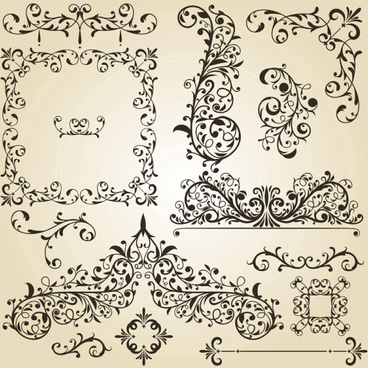 Vintage Floral Wedding Invitation Border And Frame Template Free 368x368 Vintage Floral Wedding Invitation Border And Frame Template Free