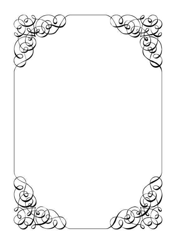 Wedding Borders Wedding Invite Borders Vector Invitation Sample 564x779 Wedding Borders Wedding Invite Borders Vector Invitation Sample