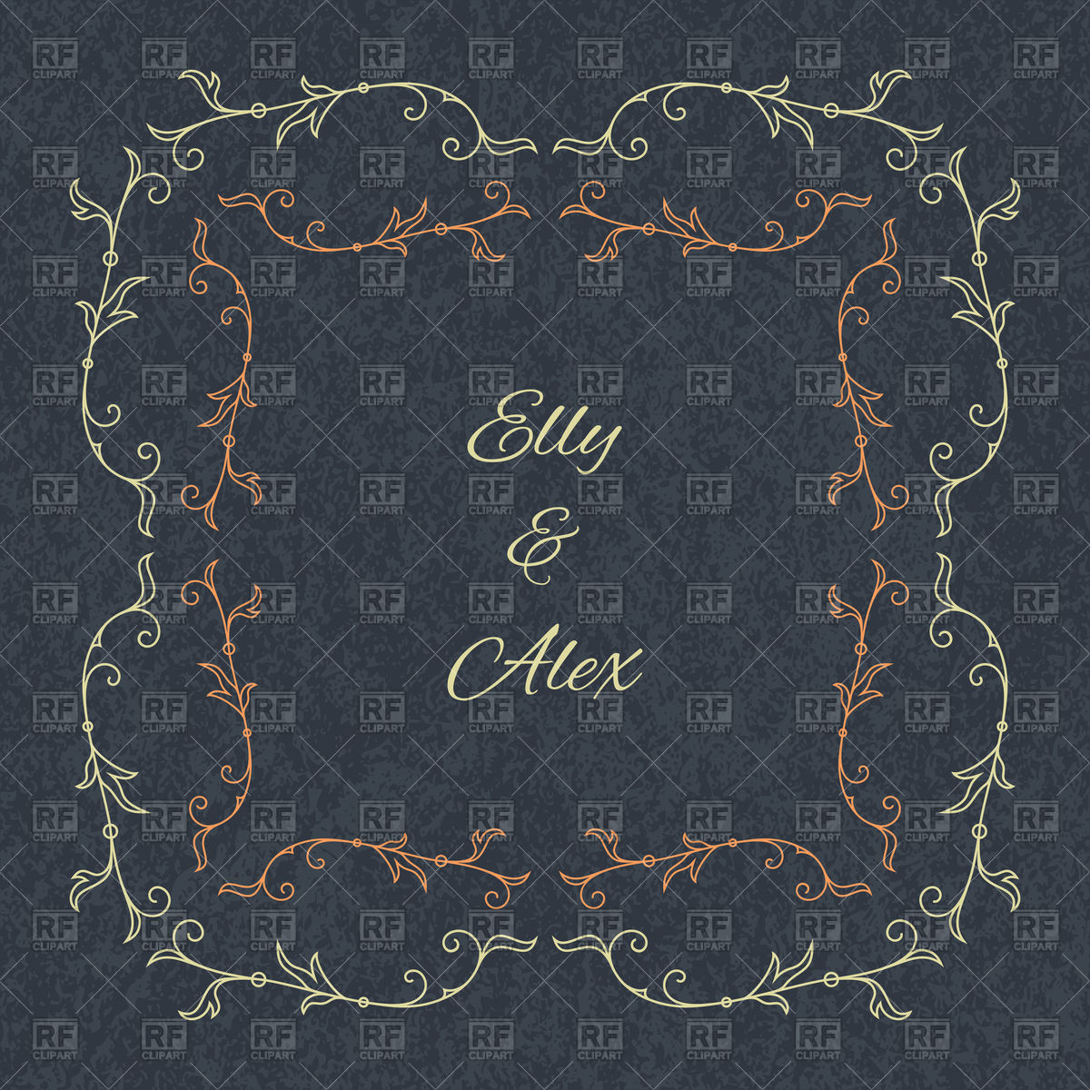 Wedding Invitation Card Template 1200x1200 Wedding Invitation Card Template