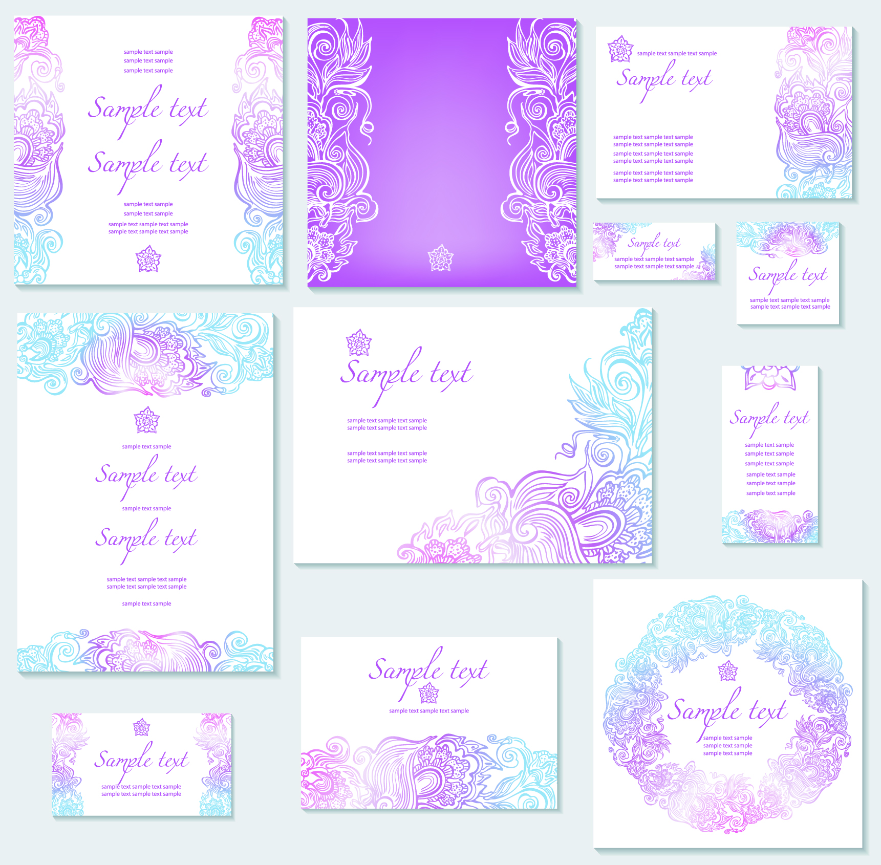 1721x1690 Template Of Wedding Invitation Vector Free Vectors Images