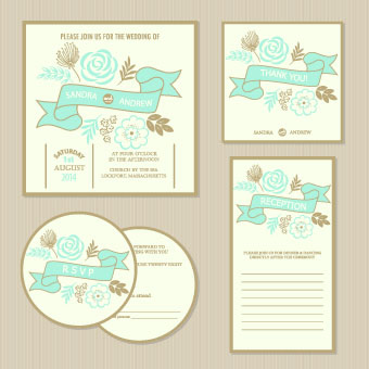 Wedding Invitation Vector Free Download