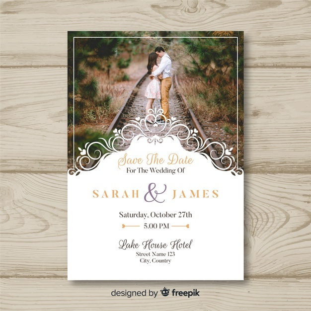 626x626 Wedding Invitation Vectors, Photos And Free Download