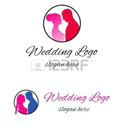 429x450 Wedding Logo Template