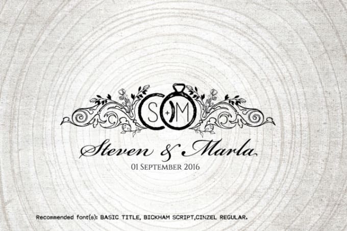 680x452 Do Dream Wedding Logo Design With Vector Within Hours